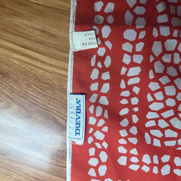 Lot Of 3 Vintage Scarves Echo Carson Pirie Scott Trevira Italy Paisley Striped - Picture 5 of 9